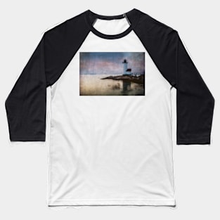 Annisquam Harbor Lighthouse Baseball T-Shirt